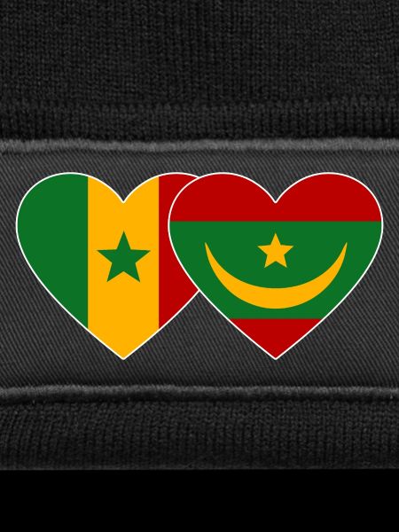 Senegal_Mauretanien_Flagge_Herz