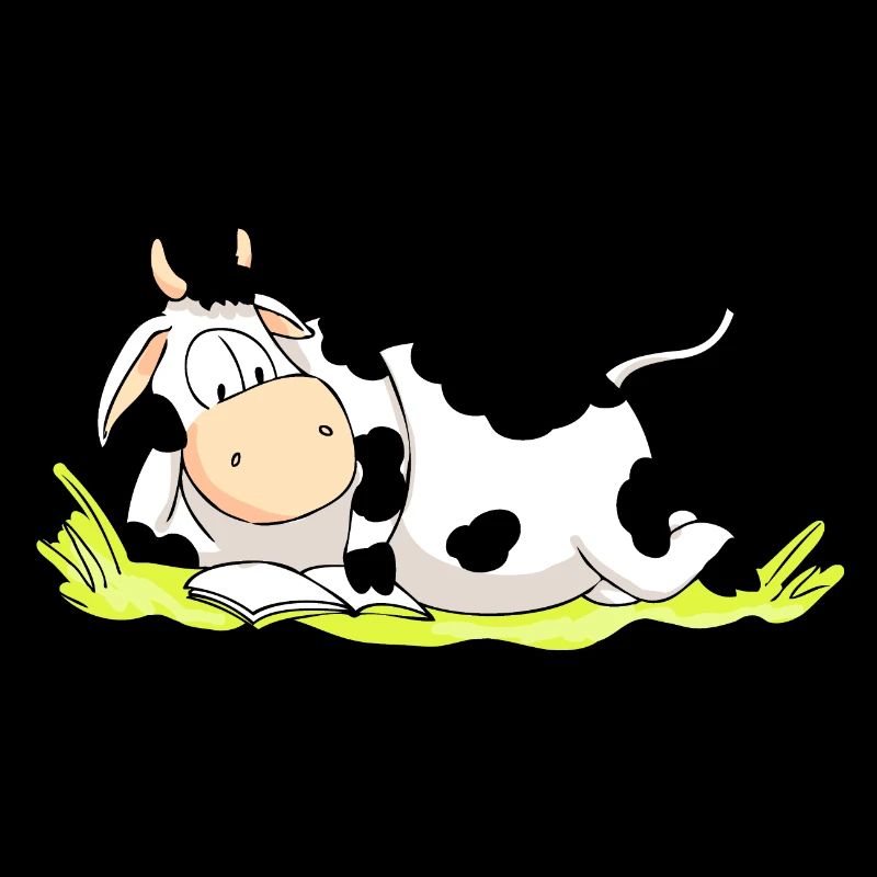Reading Cow