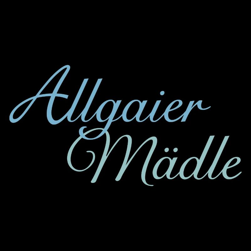 Allgaier Mädle Mädchen aus dem Allgäu (Hell)