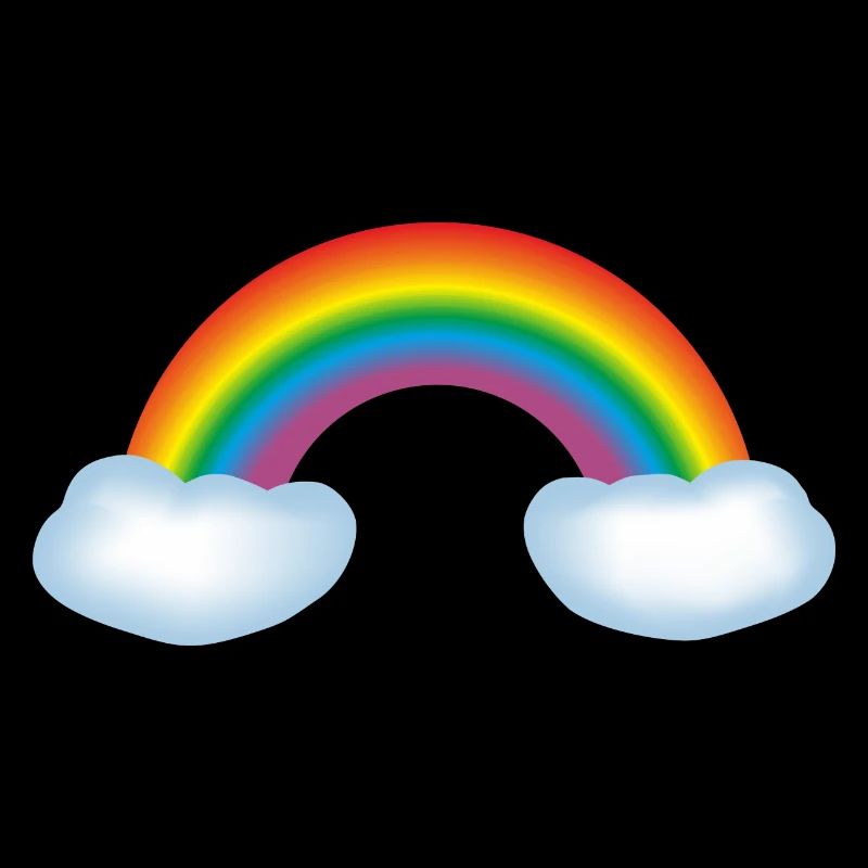 Rainbow & clouds
