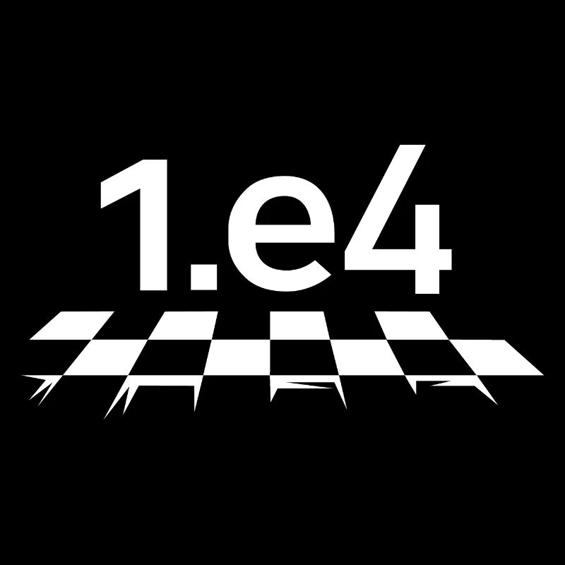 1.e4 Chess Game Opening Chess Club Symbol