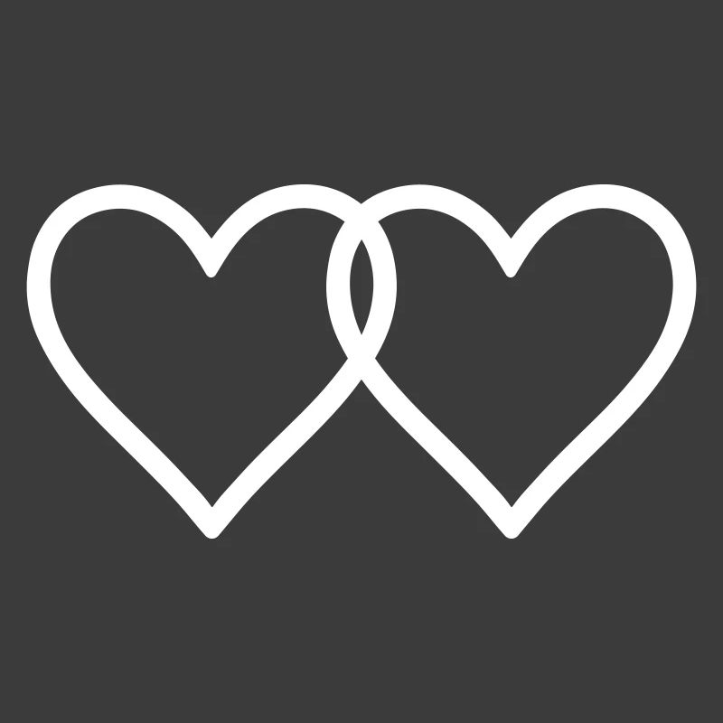 Symbole d’amour des cœurs