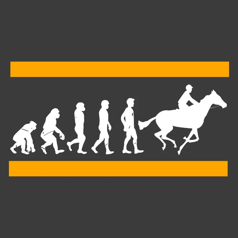 Human Evolution Ends in Horse Racing Glory