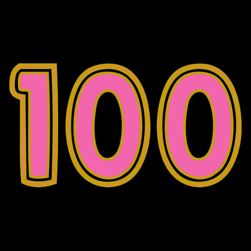 100. 100 ANS. 100e ANNIVERSAIRE. ANNIVERSAIRE 100 