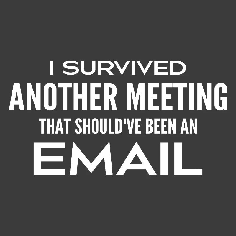 Ich habe ein Treffen überlebt, das eigentlich ein Treffen hätte sein sollen