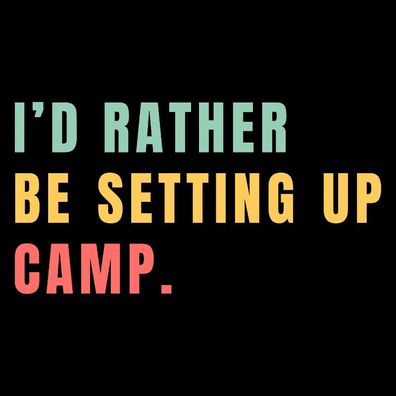 Better tent construction than everyday life