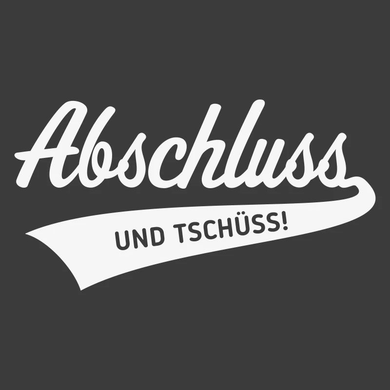 Conclusion – and bye! (Graduation / White)