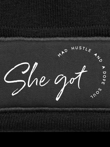 Sie hat Hustle