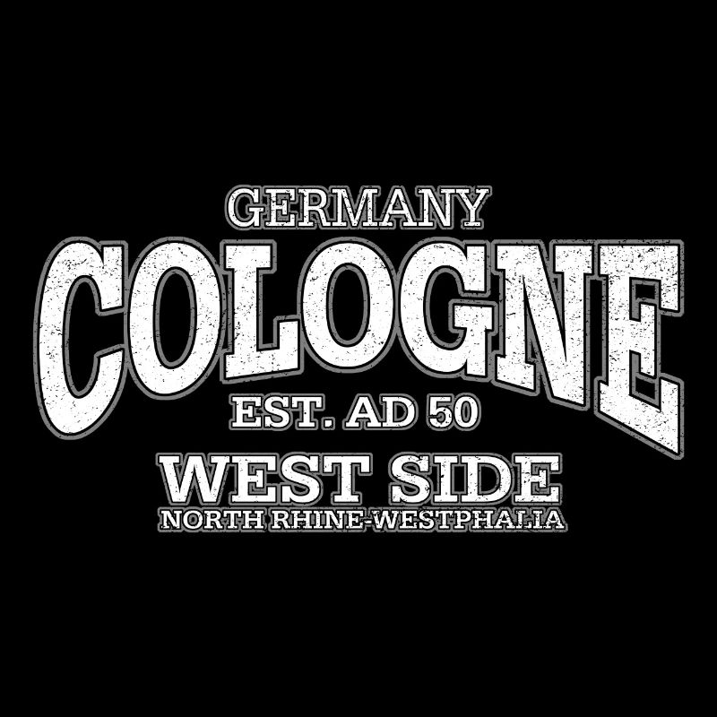 Köln Cologne (white oldstyle)