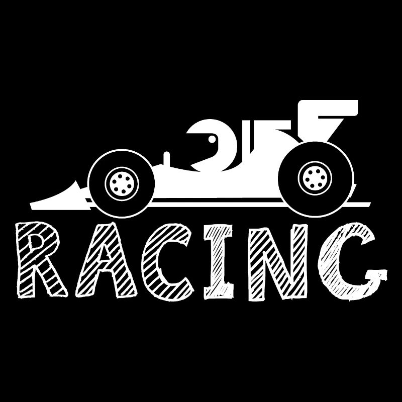 Racing Symbol Formel Formula Kinder comic Rennauto