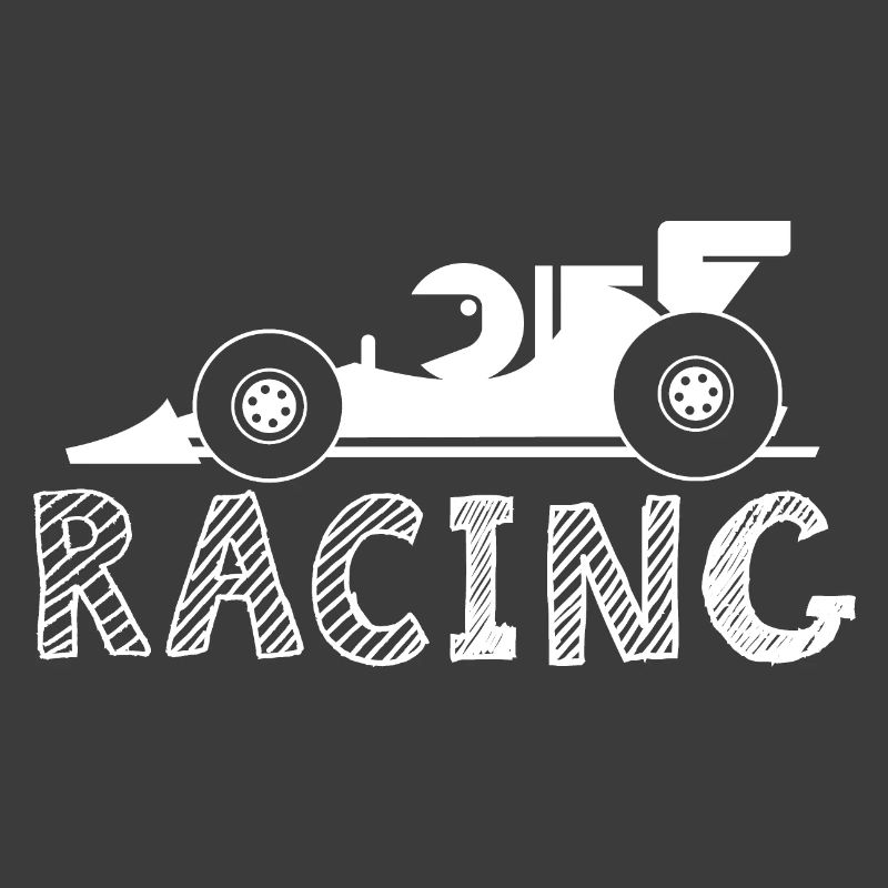 Racing Symbol Formel Formula Kinder comic Rennauto