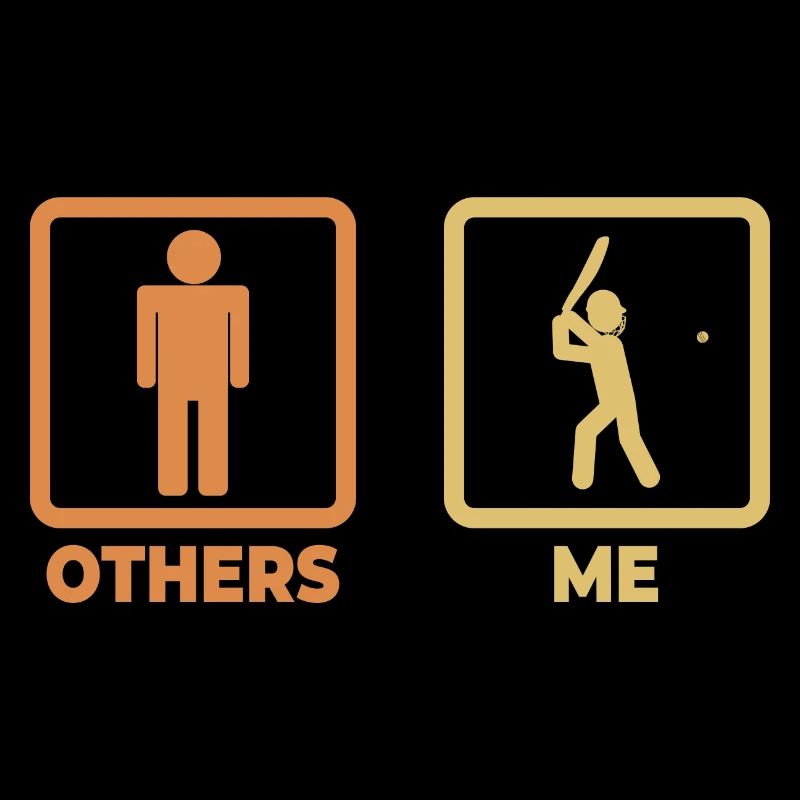 Funny Cricket Stick Figures