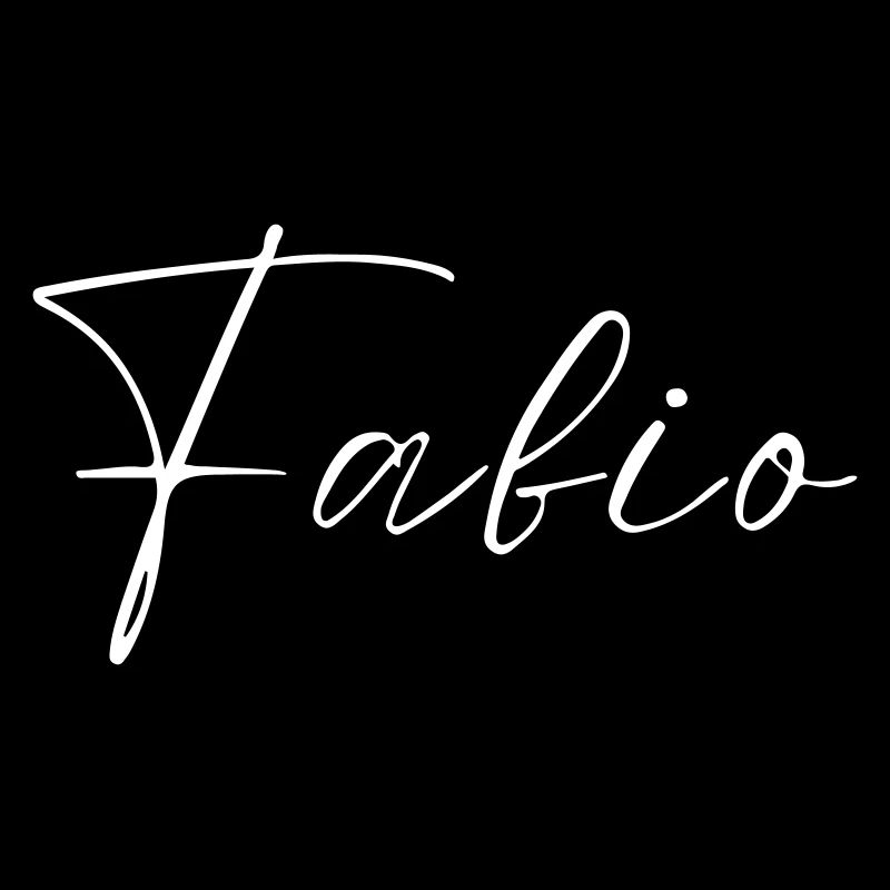 Fabio Name T-Shirt Gift for Men
