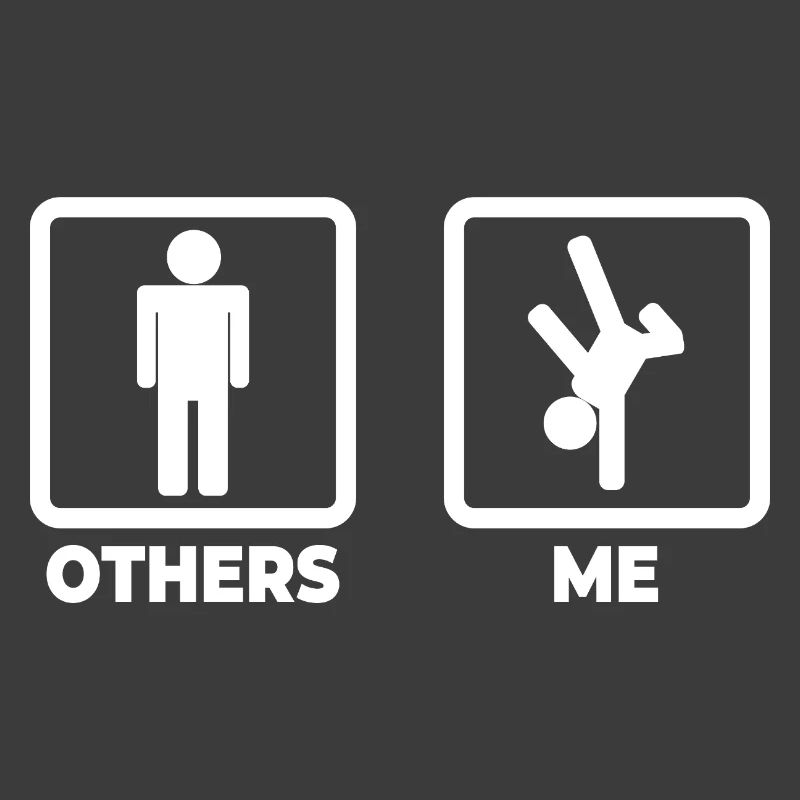 Breakdancer Strichmännchen