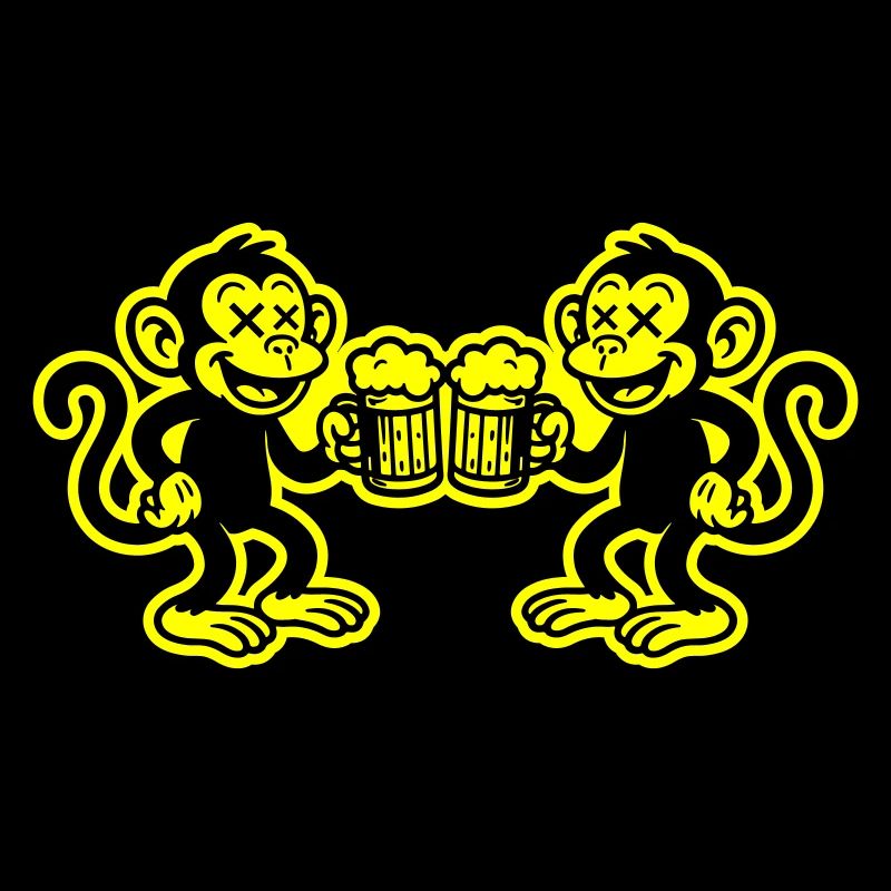 Beer Monkey Funny