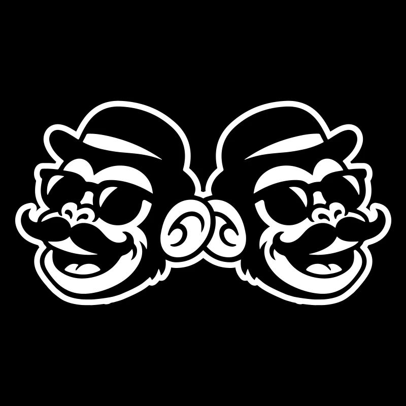 Moustache de Singe Drôle