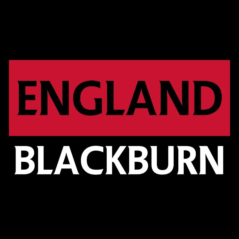 England Blackburn Emblem Design