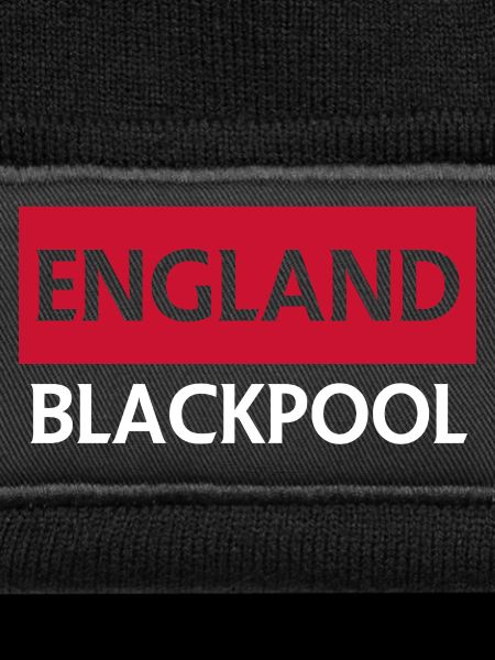 England Blackpool Skyline Silhouette