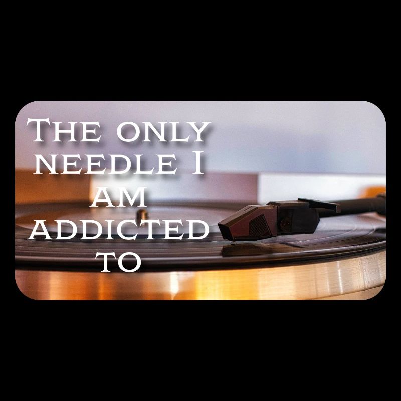 The only needle I am addicted to