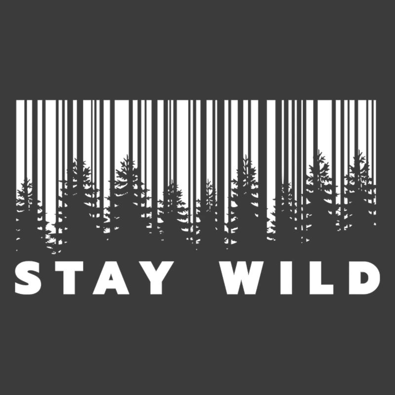 Stay Wild Forest Barcode 