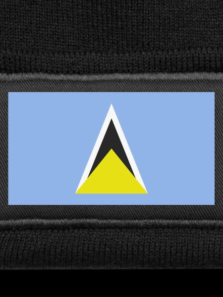 Saint Lucia Caribbean flag