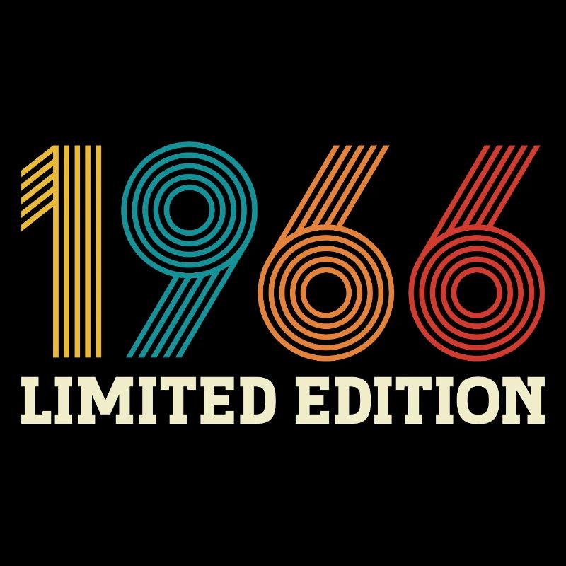 1966 édition Limitée Vintage 60 ans Anniversaire