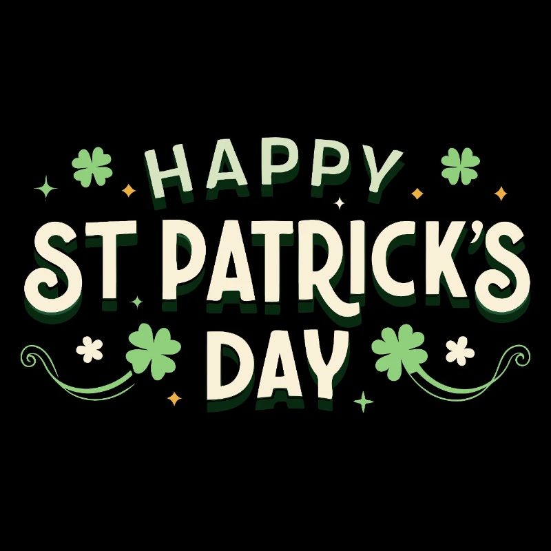 St. Patrick's Day – farbenfroh und festlich