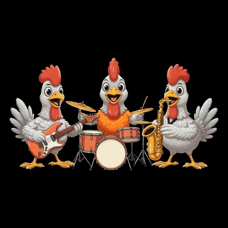 Hühner Musik