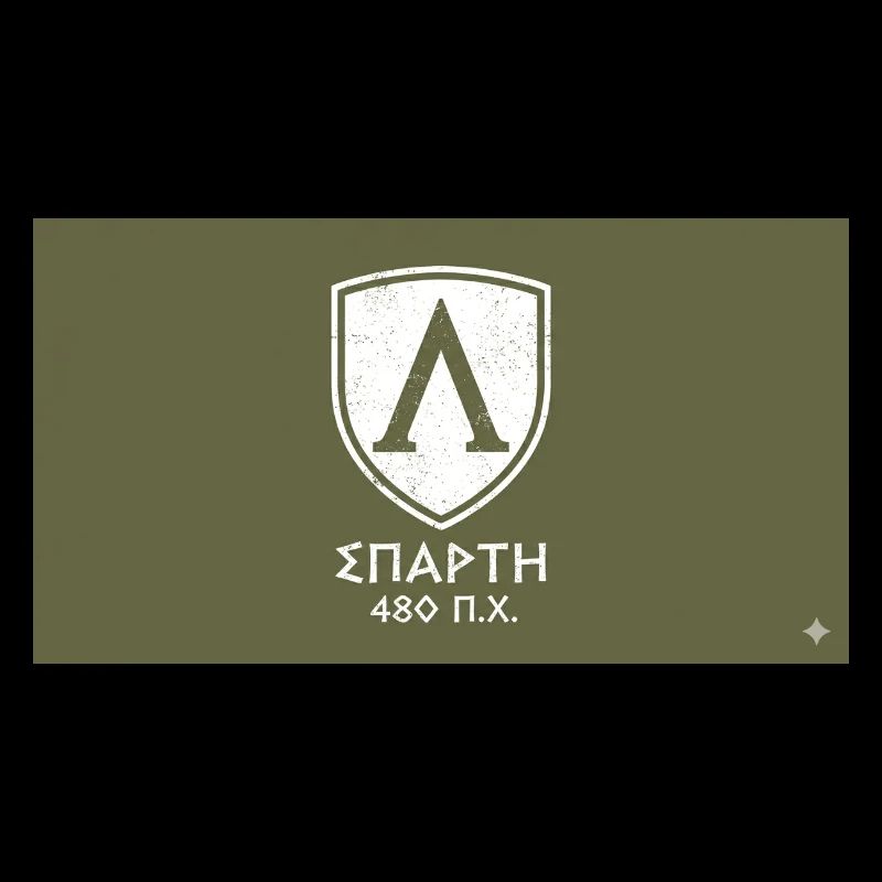 Spartan shield 480 BC