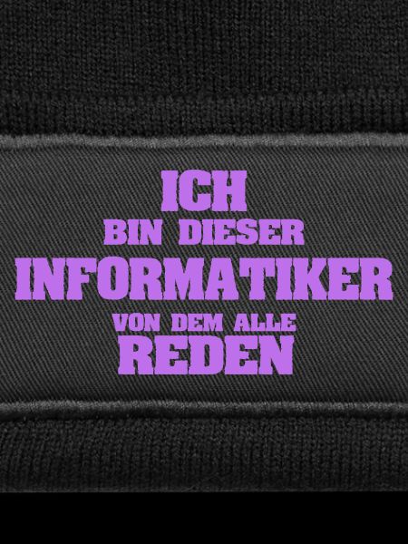 Informatiker als Arbeit