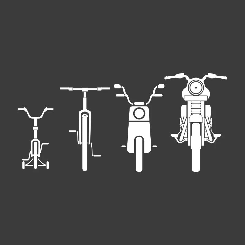 Evolution de la moto - Cadeau