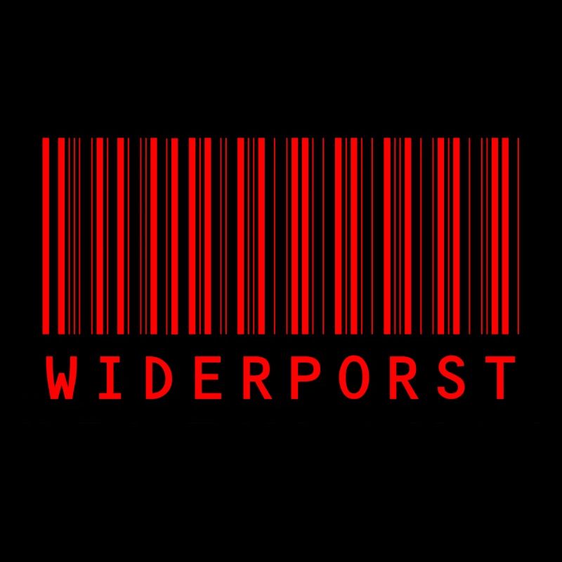 Widerporst Barcode (red print)