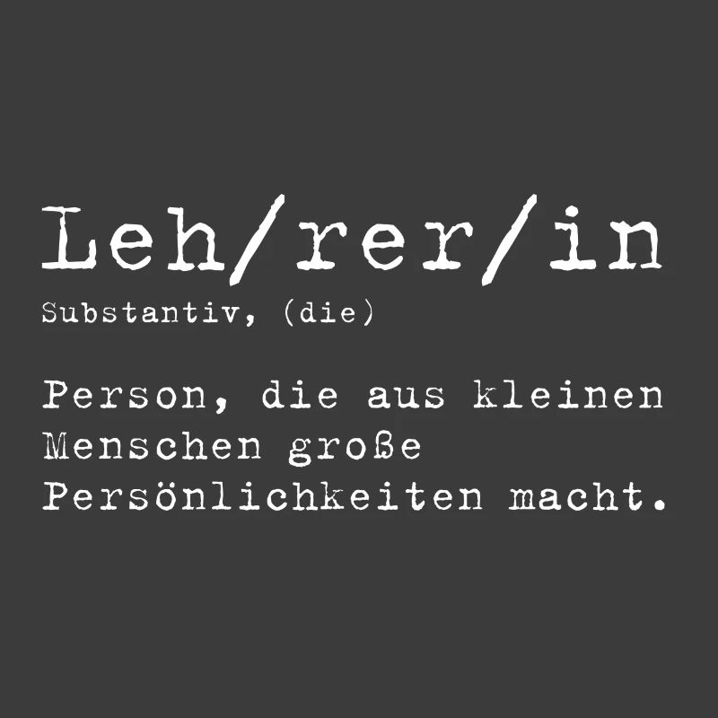 Lehrerin Definition