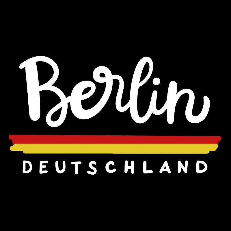 Berlin Deutschland Deutsche Flagge