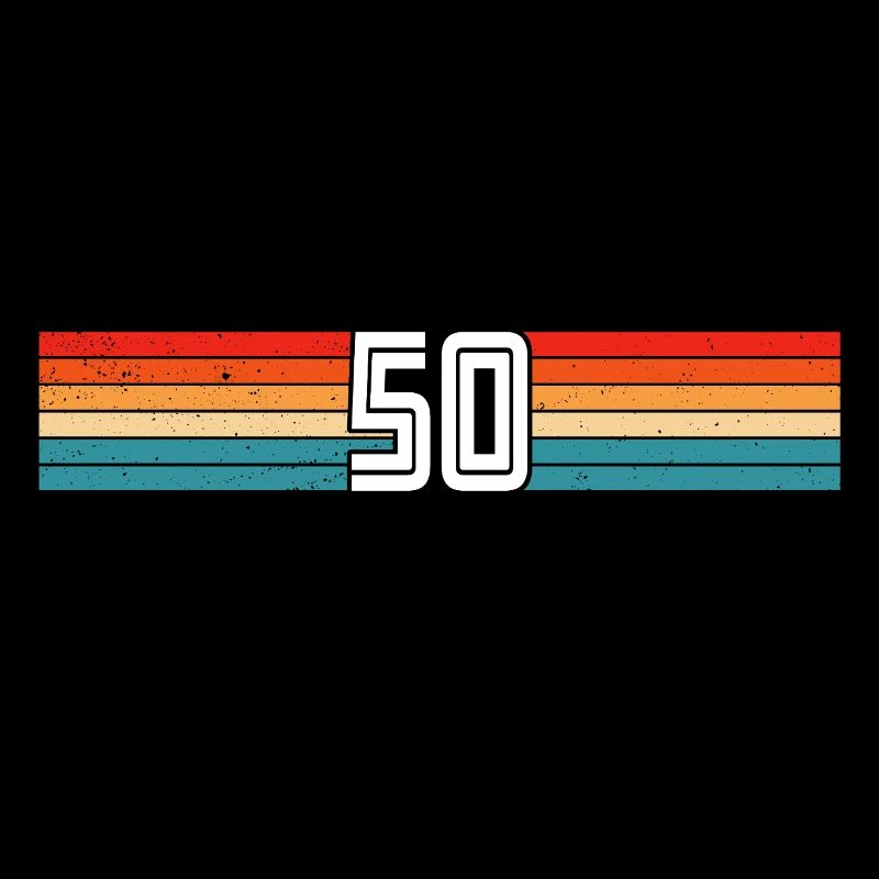 50 ans rétro 50e anniversaire