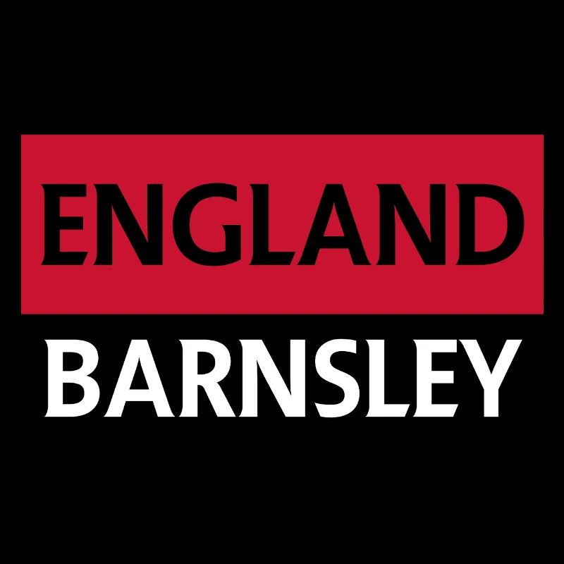 Angleterre Barnsley Drapeau Heritage Design