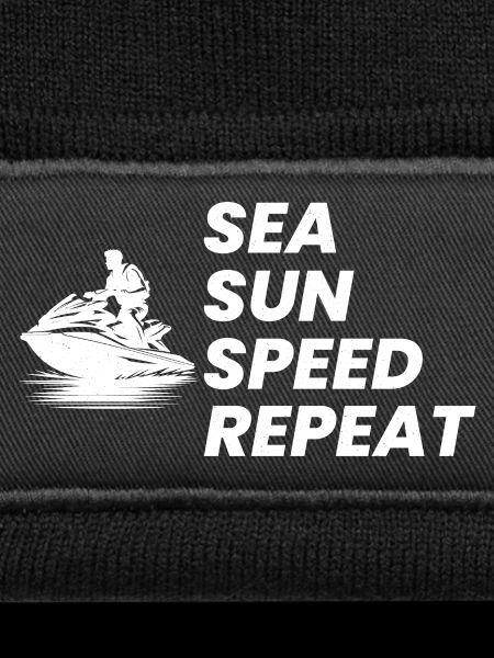 Lustige Jetski-Sommer-Geschwindigkeitswiederholung
