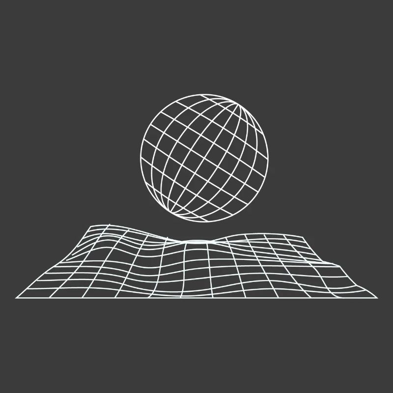 Conception futuriste du globe en grille
