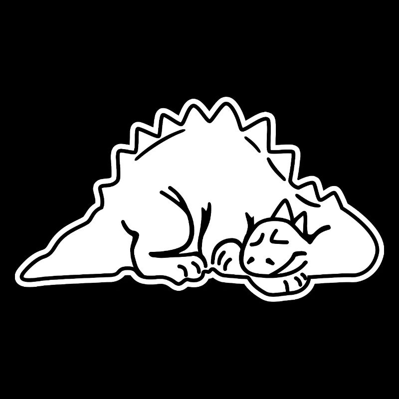 Schlafender Dino Dino, Dinosaurier, Saurier, Echse