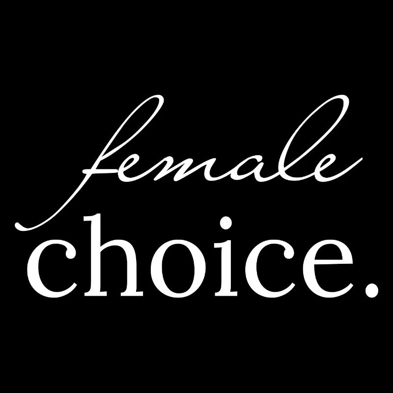 choix féminin. | Montrez ce que vous représentez.