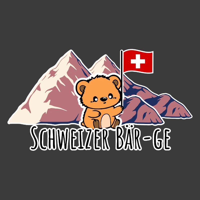 Schweizer Berge äh Bär-ge! putziger Schweizer Bär
