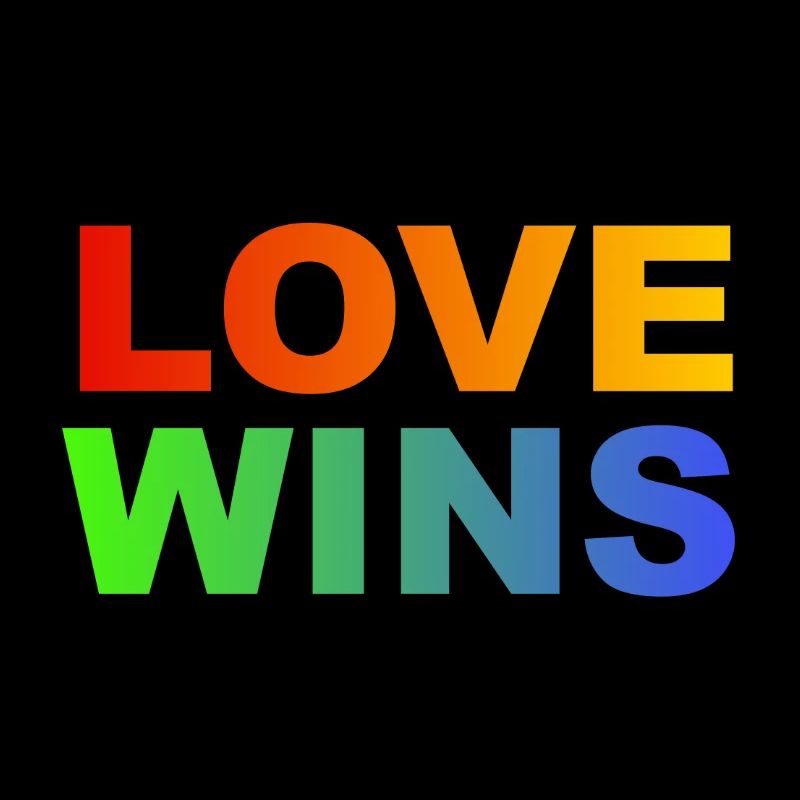 Love Wins Regenbogen 