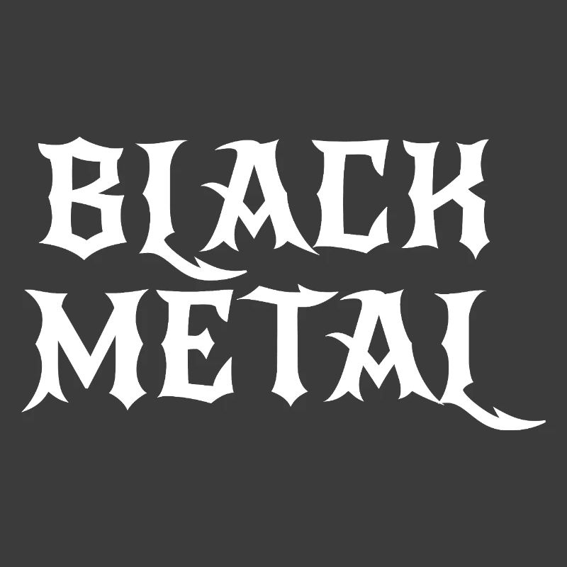 Conception du logo Black Metal