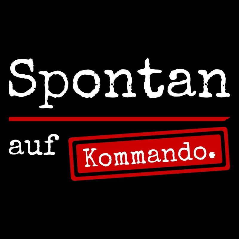 Spontan auf Kommando – Stempel