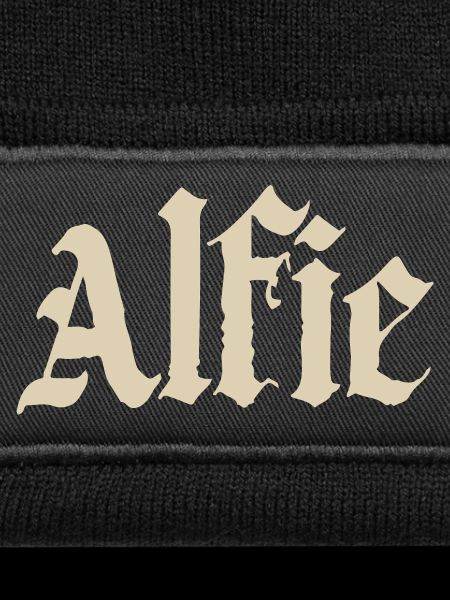 Alfie in Gothic Serif