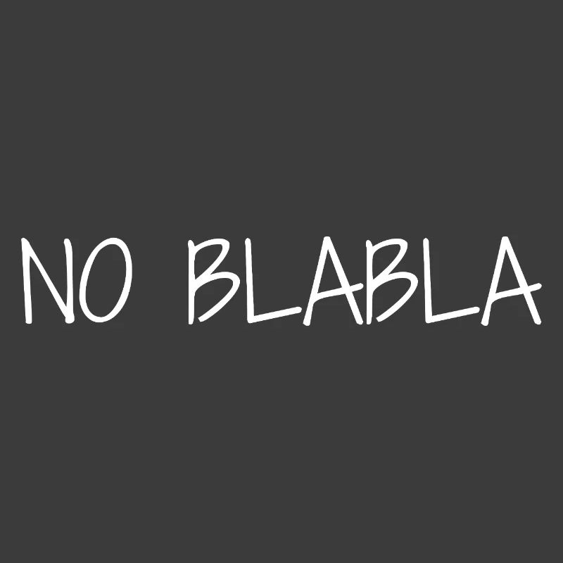 No blabla - funny