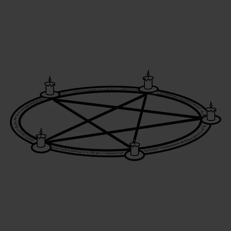 | d’évocation Cercle d’invocation | Pentagramme