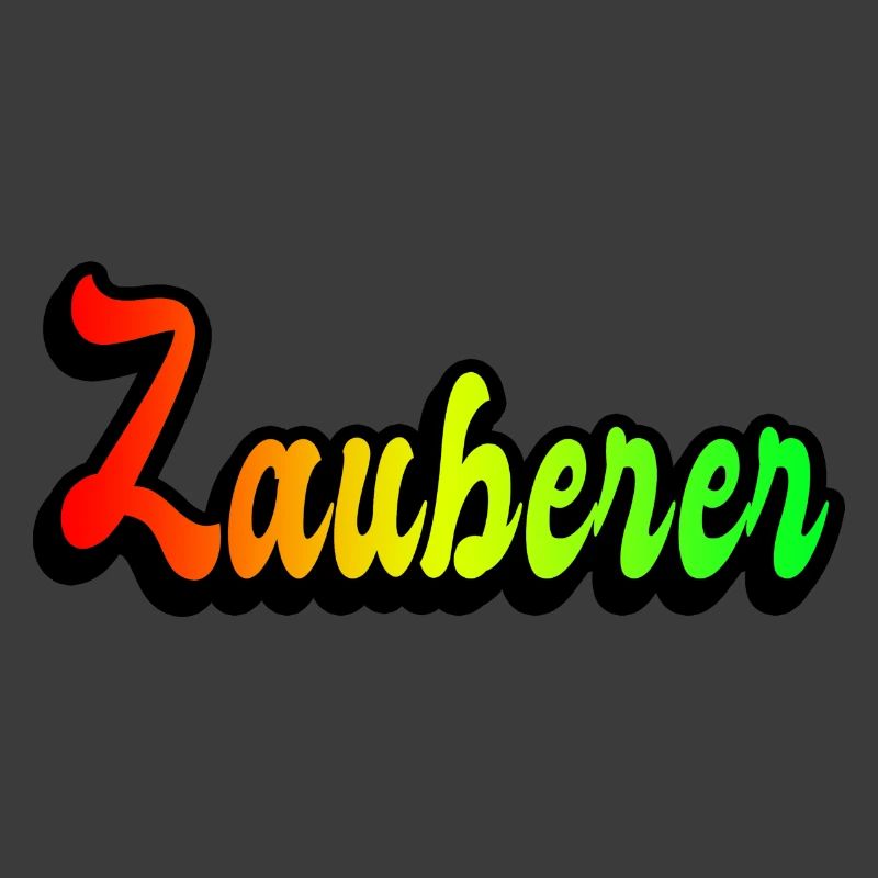 Zauberer Regenbogen Design