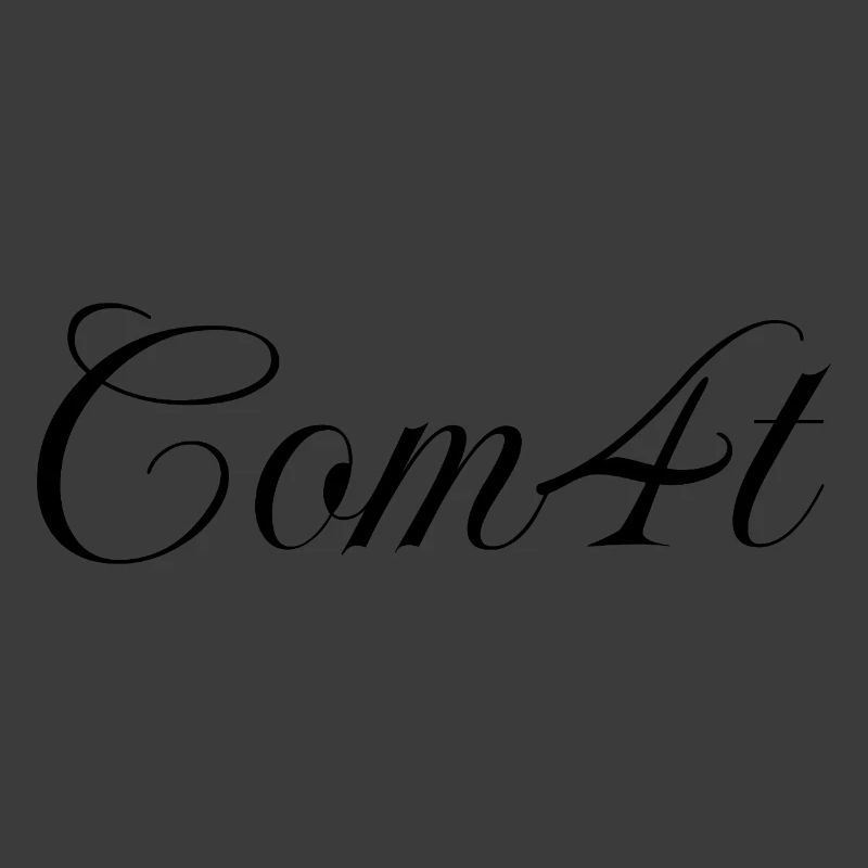 Com4t Merch – Everyday Logo Set, Black.