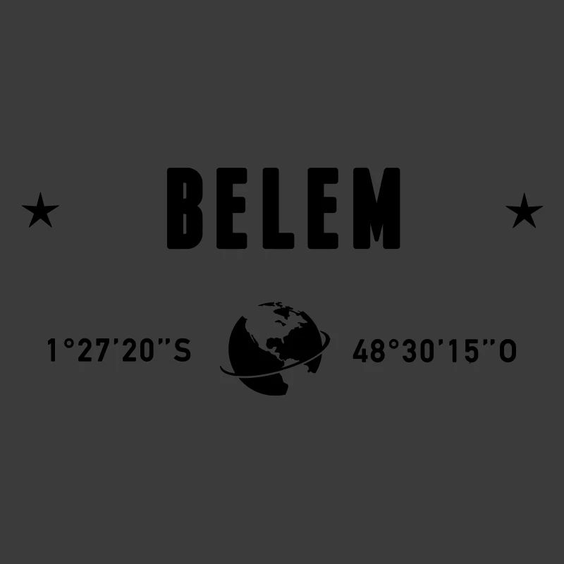 Belem Brazil Coordinates Gps Globe